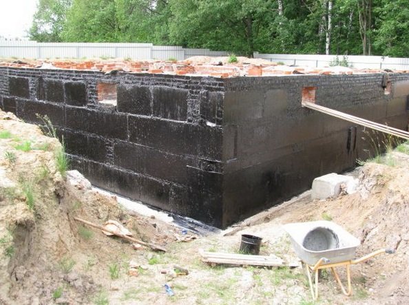 Блочный фундамент Блочный фундамент